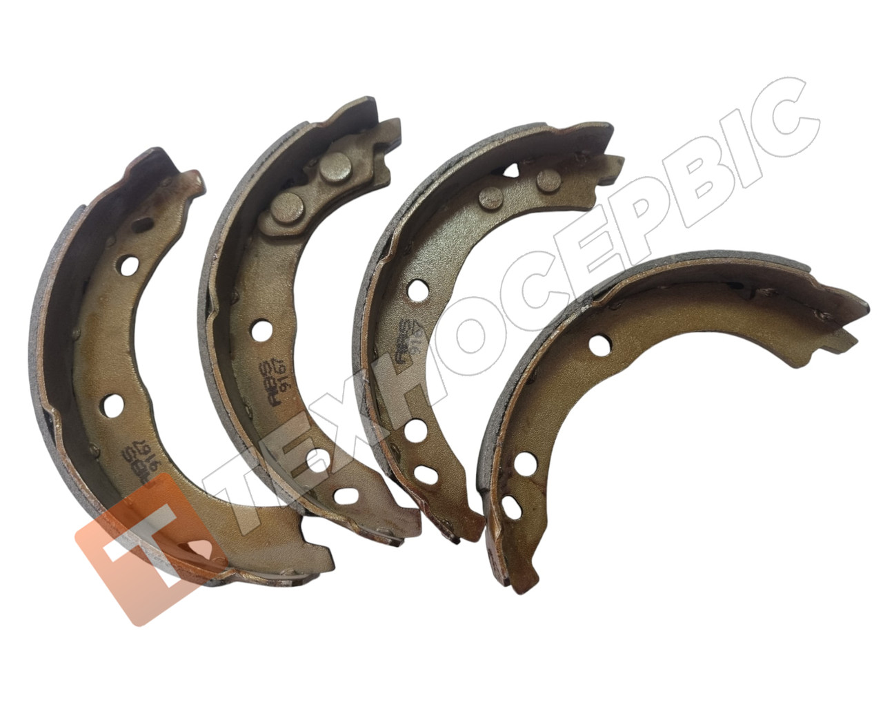 Колодки ручного гальма Ducato Boxer 1994-2002 ( ABS 9167)