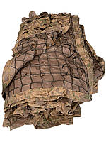 Маскувальна сітка з основою 2х3м для окопів та бліндажів, авто, пікапа, позашляховика, техніки. "Осінь №2"
