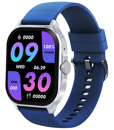Smart Watch Globex Urban Silver/Blue UA, фото 1
