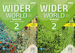 Підручник + робочий зошит Wider World 2nd edition Ukraine 2 Student Book + workboo