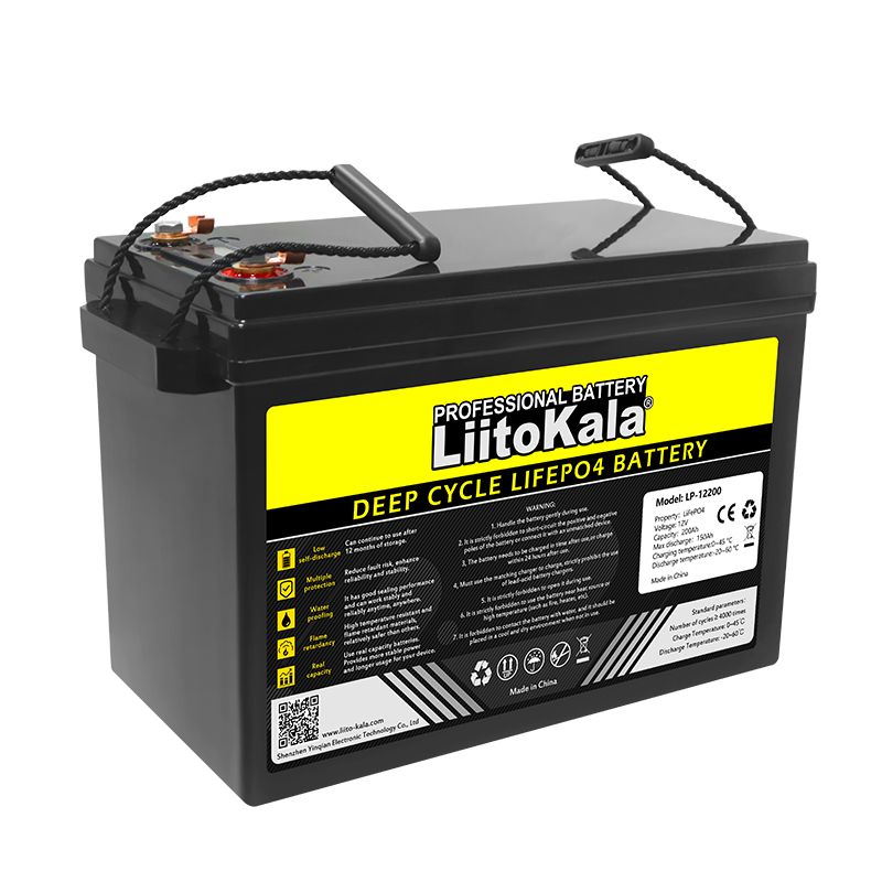 Акумуляторна батарея LiitoKala LiFePO4 LP-12200 12 V 200 Ah