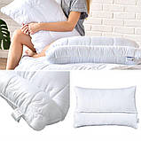 Подушка Aloe Vera 50х70 см IDEIA ортопедична антиалергенна тканина з просоченням алоє антибактеріальна, фото 7