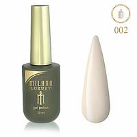 Milano Cosmetic гель-лак LUXURY №002 для нігтів, 10 мл