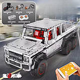 Конструктор дитячий позашляховик Джип Mercedes-Benz G63 6х6 на дистанційному управлінні на 3686 деталей, фото 7