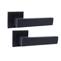 Дверні ручки KEDR ULTRA матовий (чорний, хром)