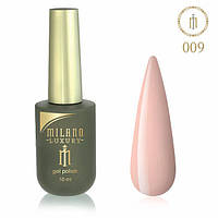 Milano Cosmetic гель-лак LUXURY №009 для нігтів (Цвет супа из раков), 10 мл