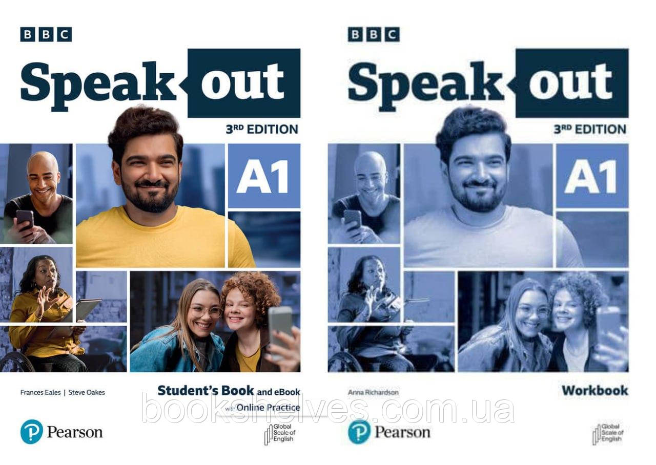 Підручник та робочий зошит Speakout 3rd Edition A1 Student's Book with Online Practice + workbook