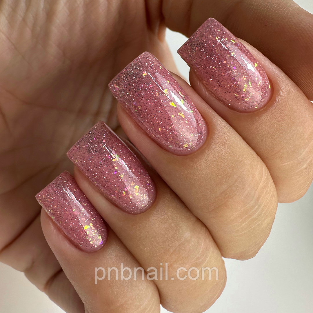 Гель-лак PNB  № 372 Tempting Pink , 8 мл