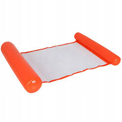 Надувний водний гамак, шезлонг помаранчевий