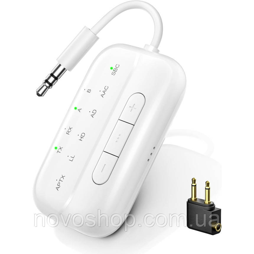Передавач та приймач SONRU B101 Bluetooth 5.3 аудіо адаптер
