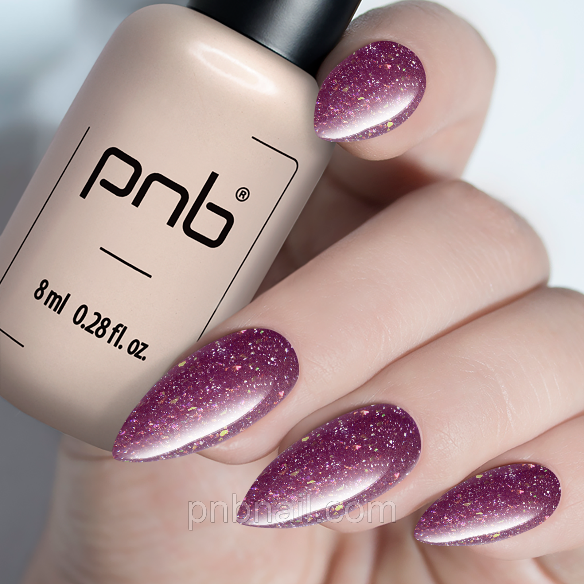 Гель-лак PNB  № 373 Uncontrollable Desire , 8 мл