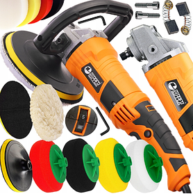 Полірувальна машинка шліфувальна машина Ripper M80498 2400 Вт