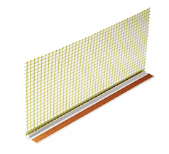 Профіль примикальний EJOT Gewebeanputzprofil 6mm, 2,4м