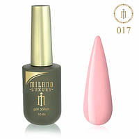 Milano Cosmetic гель-лак LUXURY №017 для нігтів, 10 мл