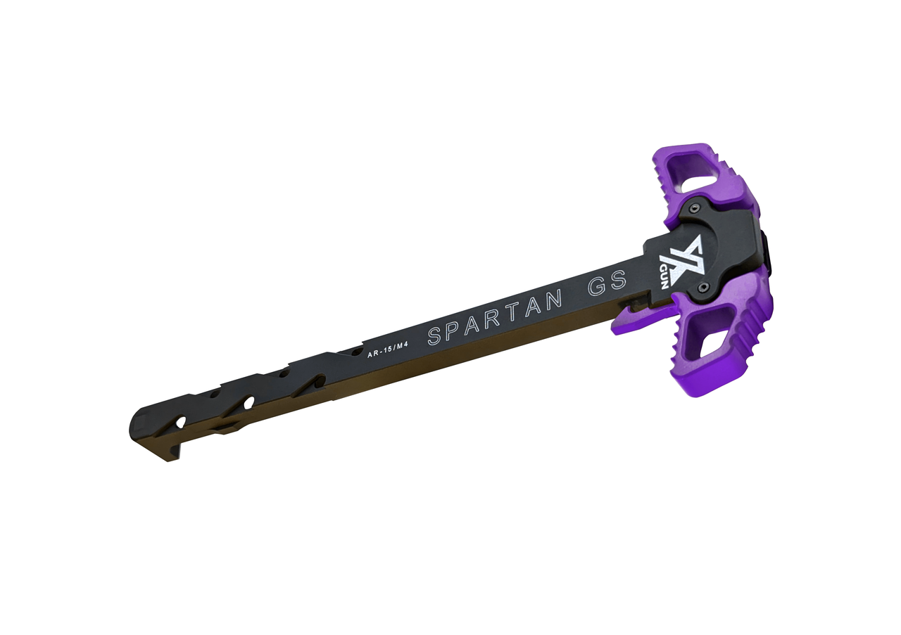 Рукоятка зведення Xgun Spartan GS двостороння AR15, purple, фото 1