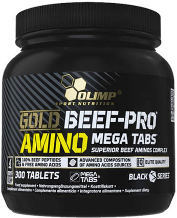 Амінокислоти Olimp Gold BEEF-PRO 300 таб, фото 1