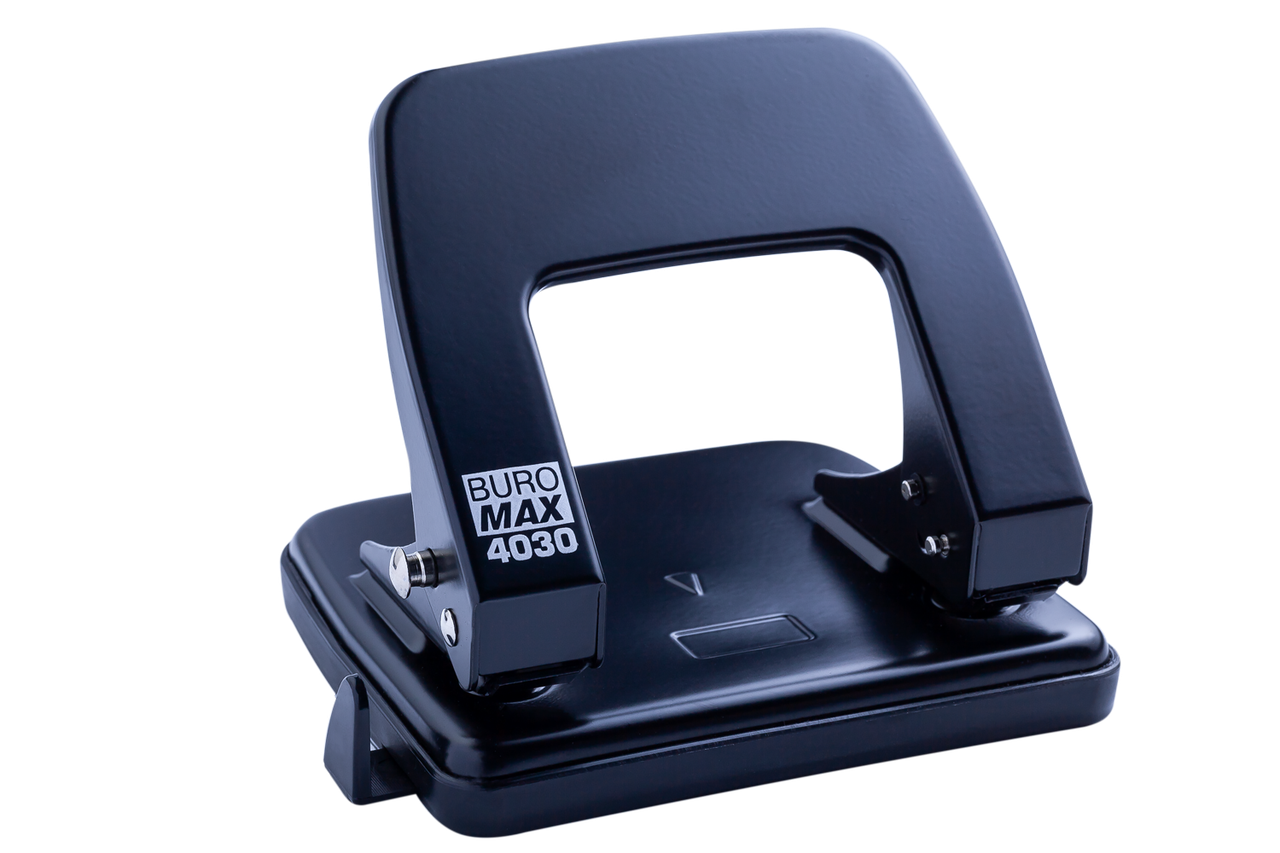 Діркопробивач металевий корпус до 25 аркушів 122х108х54мм BUROMAX BM.4030