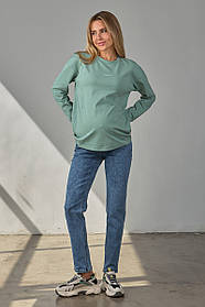 Джинси Mom для вагітних з snow ефектом Ivonne S Юла мама Блакитний