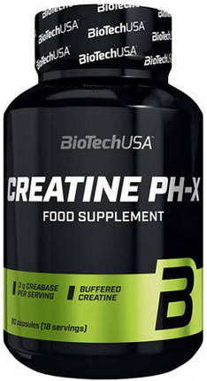 Креатин BioTech Creatine pH-X 90 кап, фото 1