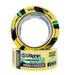 Малярська стрічка (скотч) BLUE DOLPHIN 38мх50м (20708)