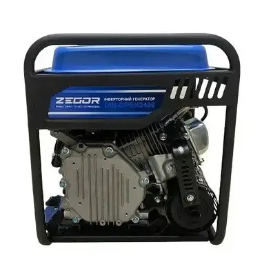 Професійний інверторний бензиновий генератор ZEGOR DIN-OPEN 2499 2.3/2.5кВт, фото 3