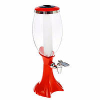 Диспенсер для напоїв Башта Вавилон (червоний)