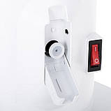 Тепловентилятор зі зволожувачем, керамічний обігрівач Adler AD 7730 (2200 Вт, до 25м2, таймер, компактний), фото 4