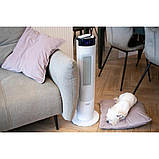 Тепловентилятор зі зволожувачем, керамічний обігрівач Adler AD 7730 (2200 Вт, до 25м2, таймер, компактний), фото 10