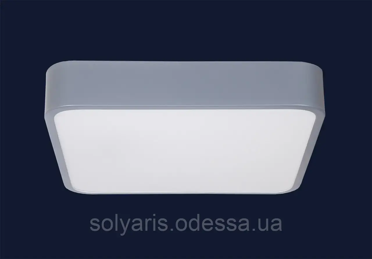 Люстра стельова світлодіодна 40 см 752L69 GRAY