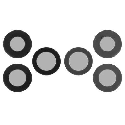 Скло камери для iPhone 12 Pro Max чорне без рамки комплект 3шт., фото 1