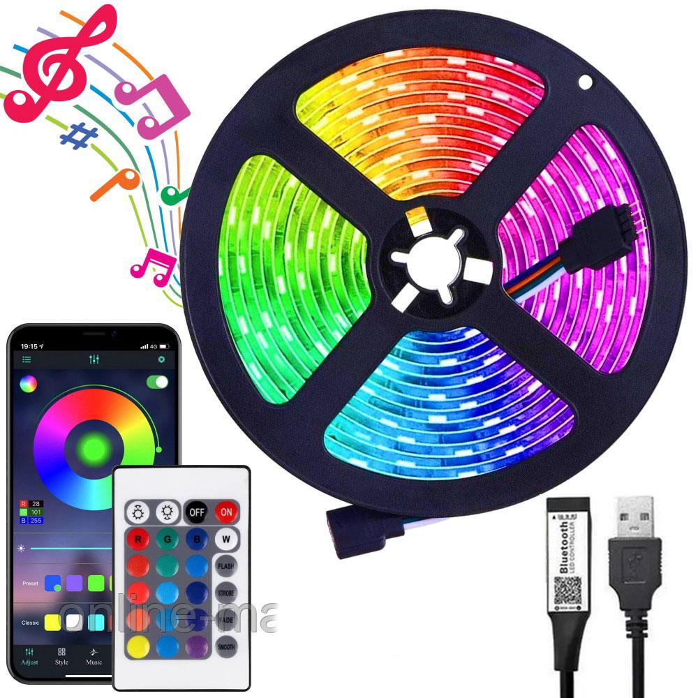 Светодиодная лента 5 м, от USB + пульт , Led mood lights (ID#2334328442 ...