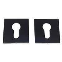 Накладки ЕТ квадрат KEDR ULTRA матовий (чорний, хром) МВР/МСР