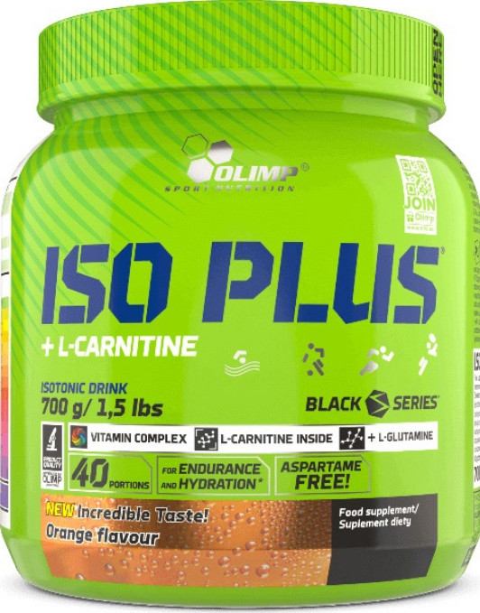 Ізотонік для тренувань Olimp Iso Plus 700 г апельсин