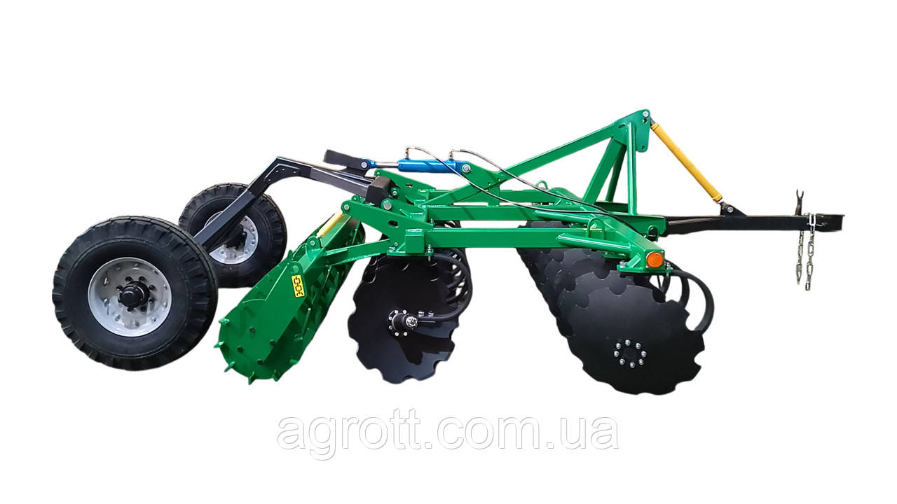 Дискова борона ресорна ДАР-3,6 напівпричіпний