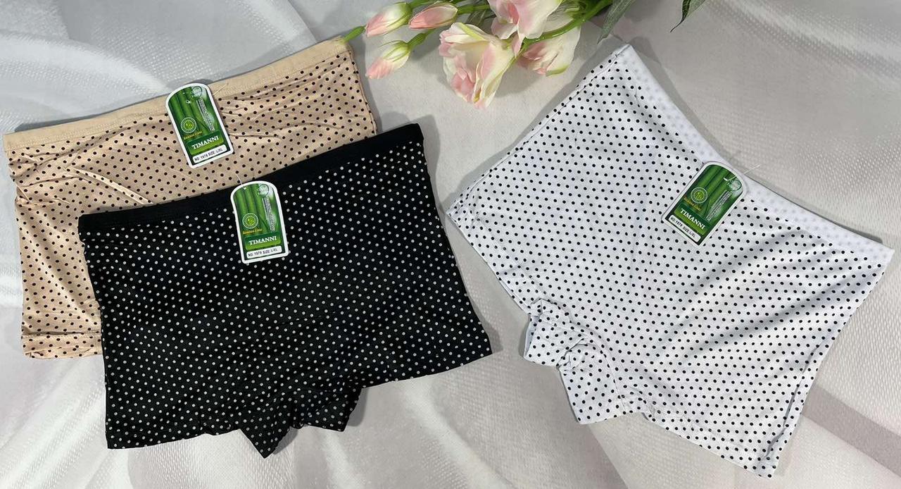 Труси шортики жіночі  бамбукові Timanni Розмір l / xl 46-48 Хл/2 хл 48-50