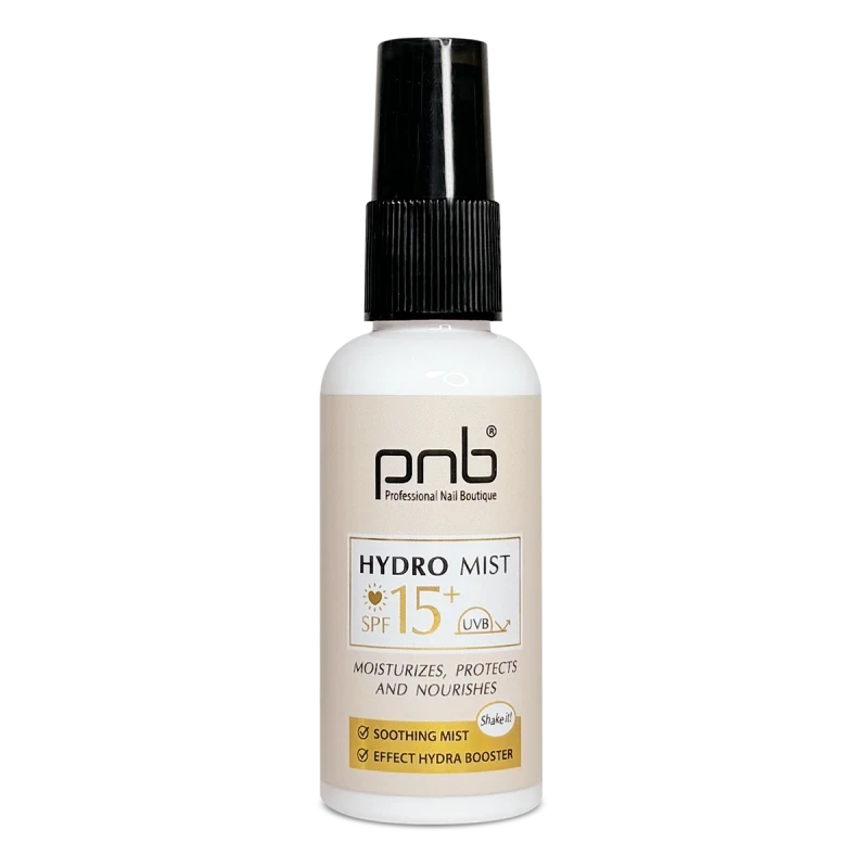 PNB Professional Двофазний зволожуючий міст для рук і тіла з захисним ефектом Hydro Mist PNB SPF 15+, 50 ml