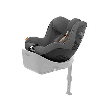 Автокрісло Cybex (група 0+-1, обертання 360, ISOFIX) Sirona G i-Size Plus Lava Grey Сіре