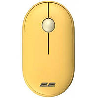 Миша бездротова 2E MF300 Silent WL BT Sunny yellow (2E-MF300WYW)