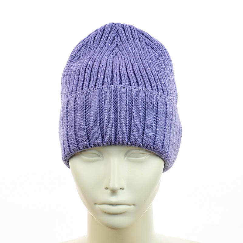 Зимняя шапка-біні "Катрін" лавандовий, фото 1