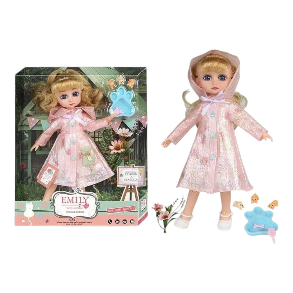 Лялька модниця Mulisha Emily (вихованець аксесуари) QJ 136, фото 1