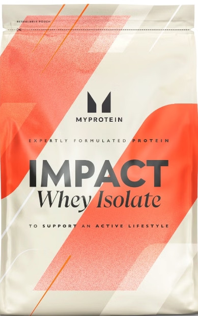 Ізолят сивороткового протеїну MyРrotein Impact Whey Isolate 1 кг ваніль