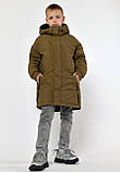 ️Зимова куртка на хлопчика DT-8352-35 у розмірах 128-158, фото 7
