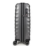 Набір валіз Франція (L M S-3шт) поліпропілен сіра/Airtex 242, фото 5