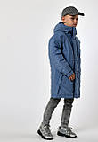 ️Зимова куртка на хлопчика DT-8352-35 у розмірах 128-158, фото 5