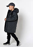 ️Зимова куртка на хлопчика DT-8352-35 у розмірах 128-158, фото 6