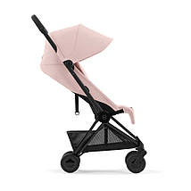 Візок прогулянковий Cybex Coya Matt Black Peach Pink Рожевий, фото 3