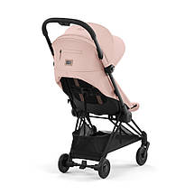 Візок прогулянковий Cybex Coya Matt Black Peach Pink Рожевий, фото 4