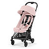 Візок прогулянковий Cybex Coya Matt Black Peach Pink Рожевий, фото 7
