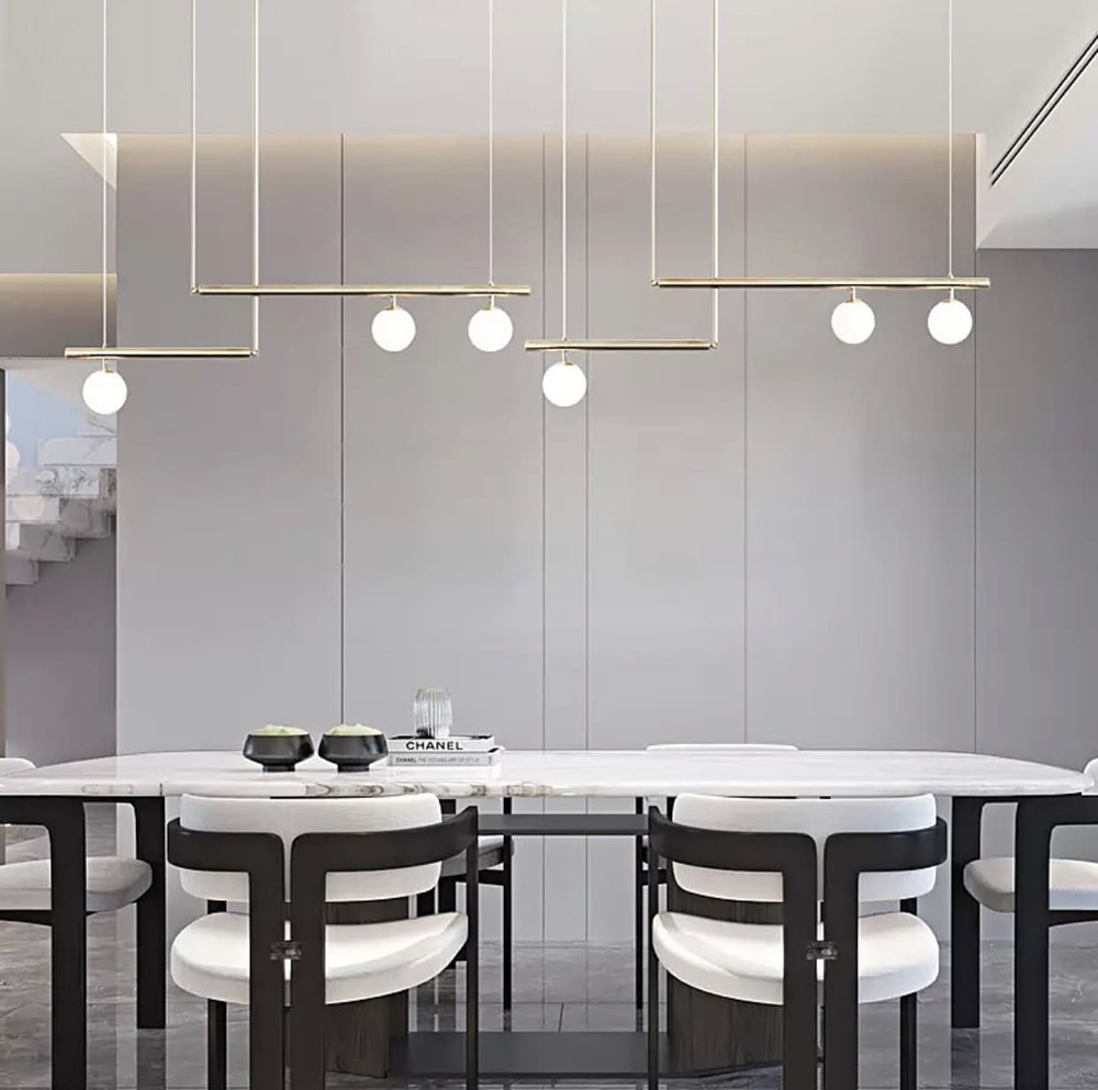 Мінімалістичний підвісний світильник із подовженим корпусом C 167 AB, фото 1