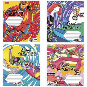 Зошит 18арк клітинка 1В Sport games 766571